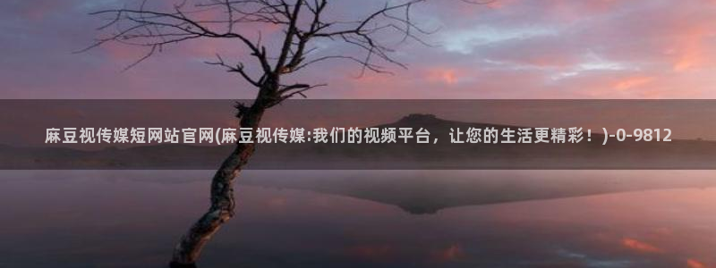 mdpud 麻豆传媒官网在线：麻豆视传媒短网站官网(麻豆视传媒:我们的视频平台，让您的生活更精彩！)